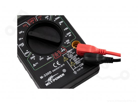 Digitale Multimeter McPower M-330D 3,5 digit